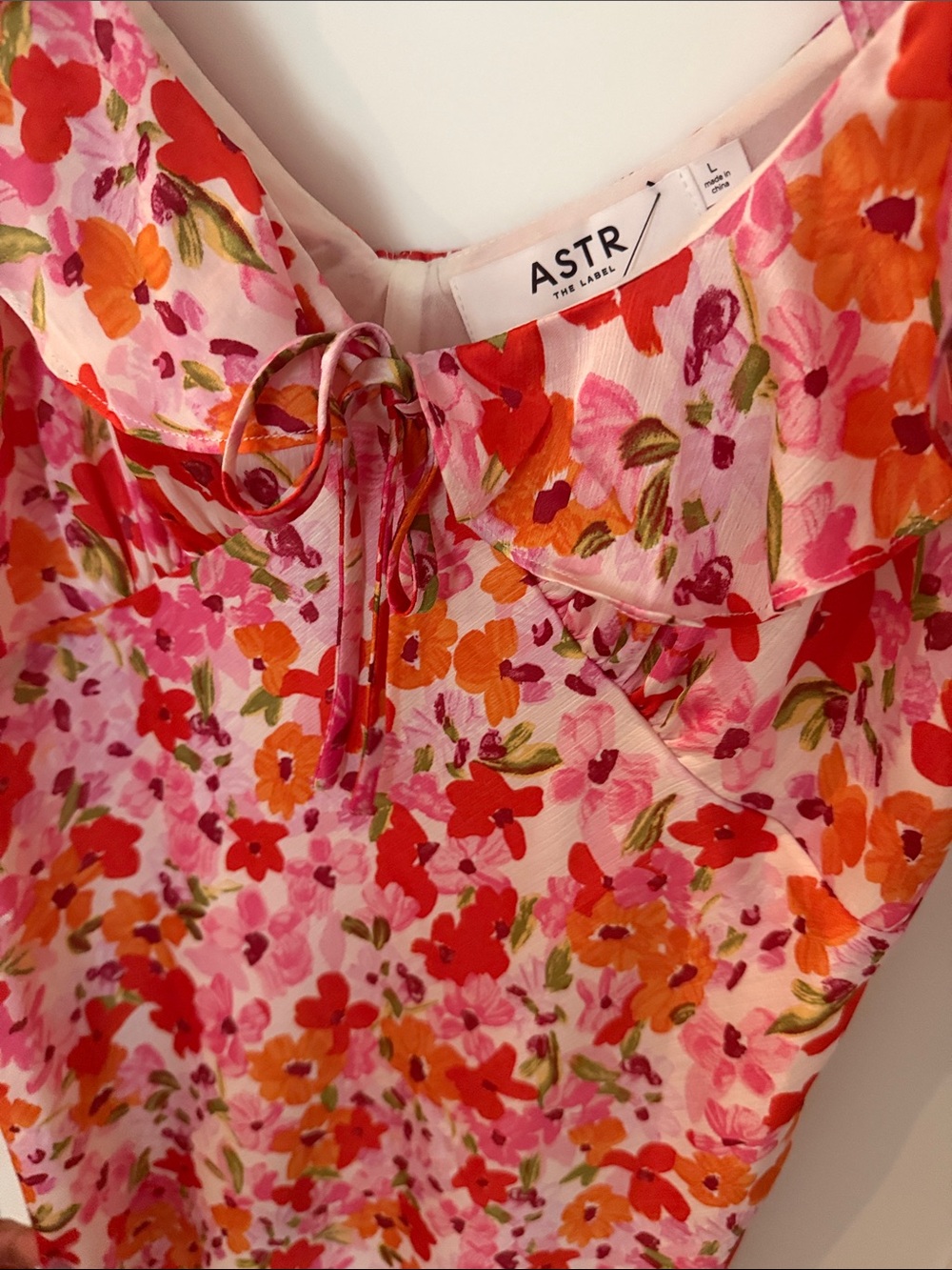 ASTR The Label Floral Ruffle Mini Dress - Picture 4 of 4